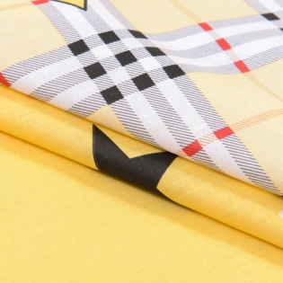 Постільна білизна бязь Gold «Sunny Love» (жовта)