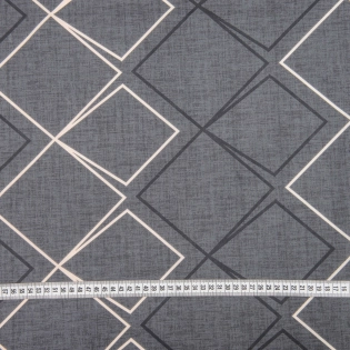 Постільна білизна бязь Голд «Геометрія Антрацит»