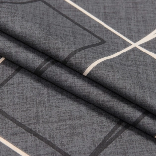 Постільна білизна бязь Голд «Геометрія Антрацит»