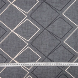 Постільна білизна бязь Голд «Геометрія Антрацит»