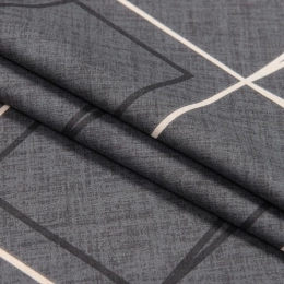 Постільна білизна бязь Голд «Геометрія Антрацит»